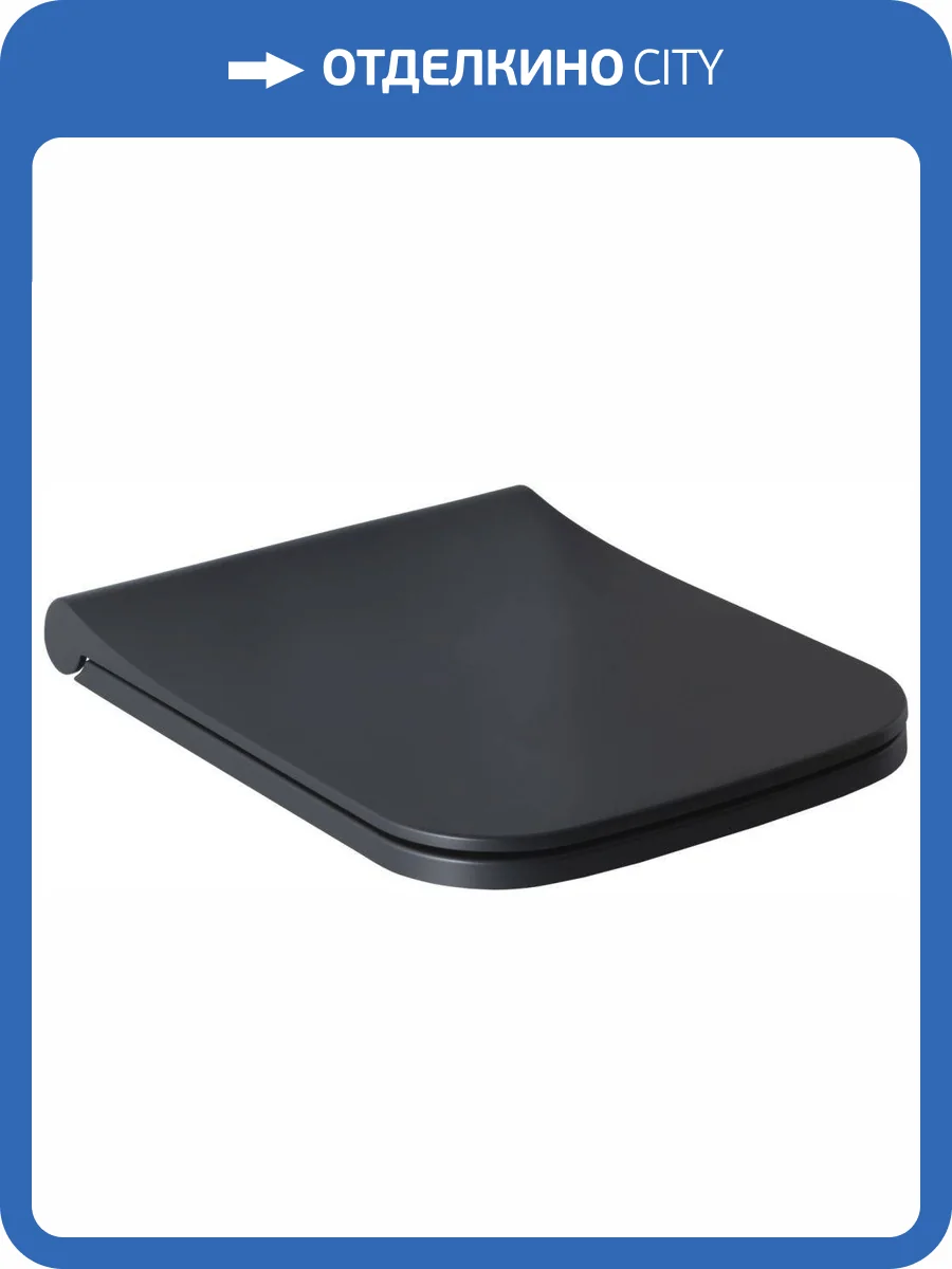Крышка-сиденье Allen Brau Infinity 4.21014.31 черный матовый фото 6