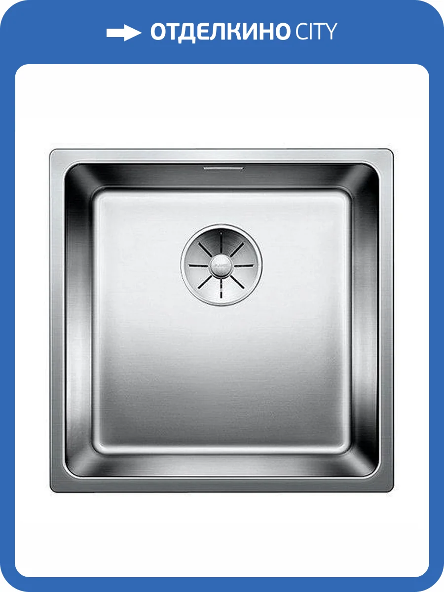 Мойка кухонная Blanco Andano 400-IF 522957 нержавеющая сталь фото 8