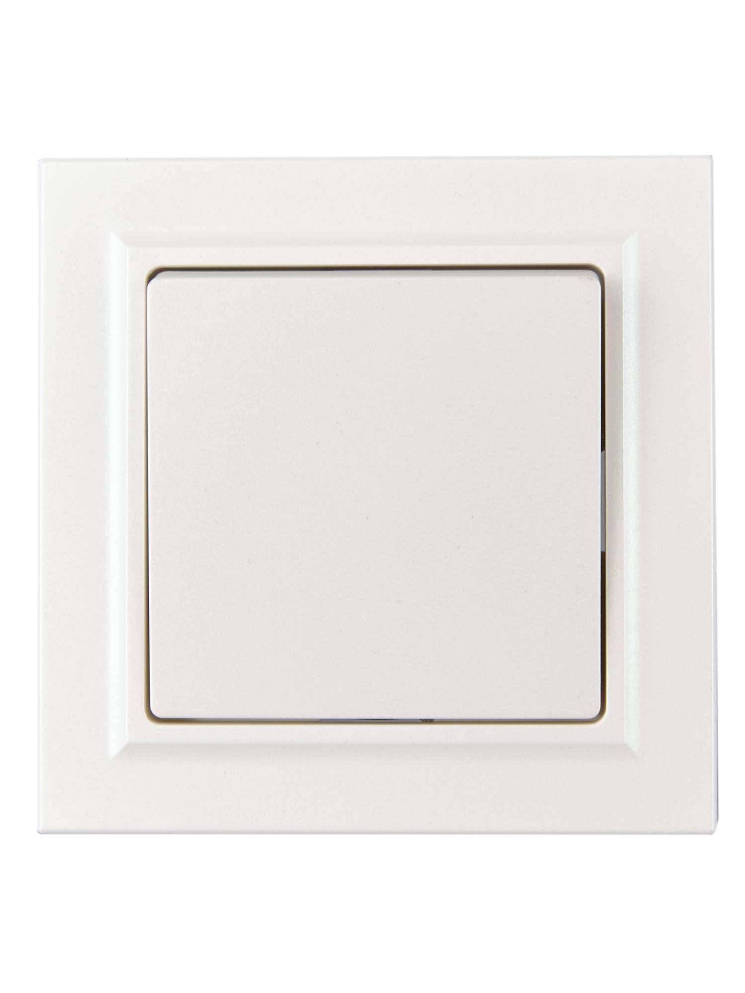 Выключатель 1-клавишный IEK Brite BR-V10-0-10-K36-F жемчуг фото 4