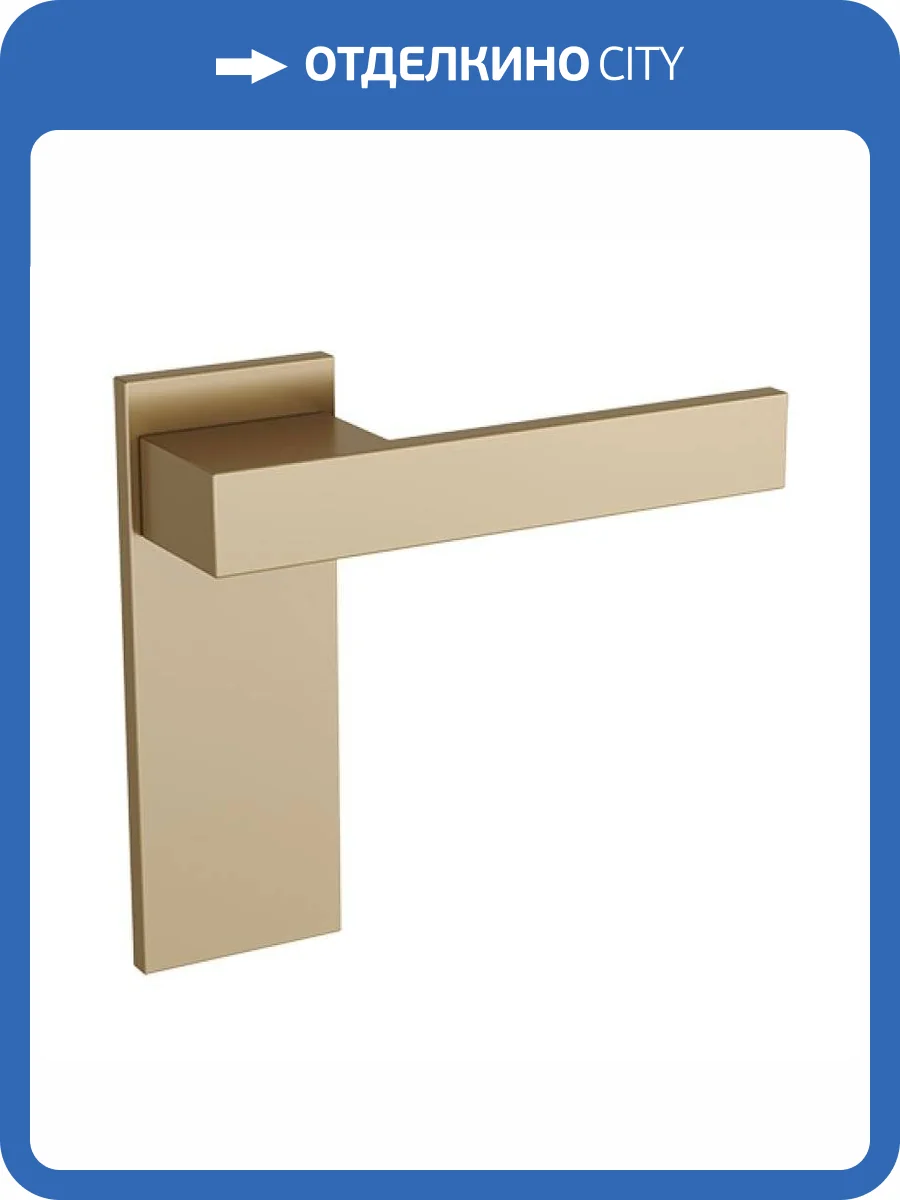 Ручка Profil Doors Comit 360 pl на планке PL65 золото (комплект из 2 шт) фото 2