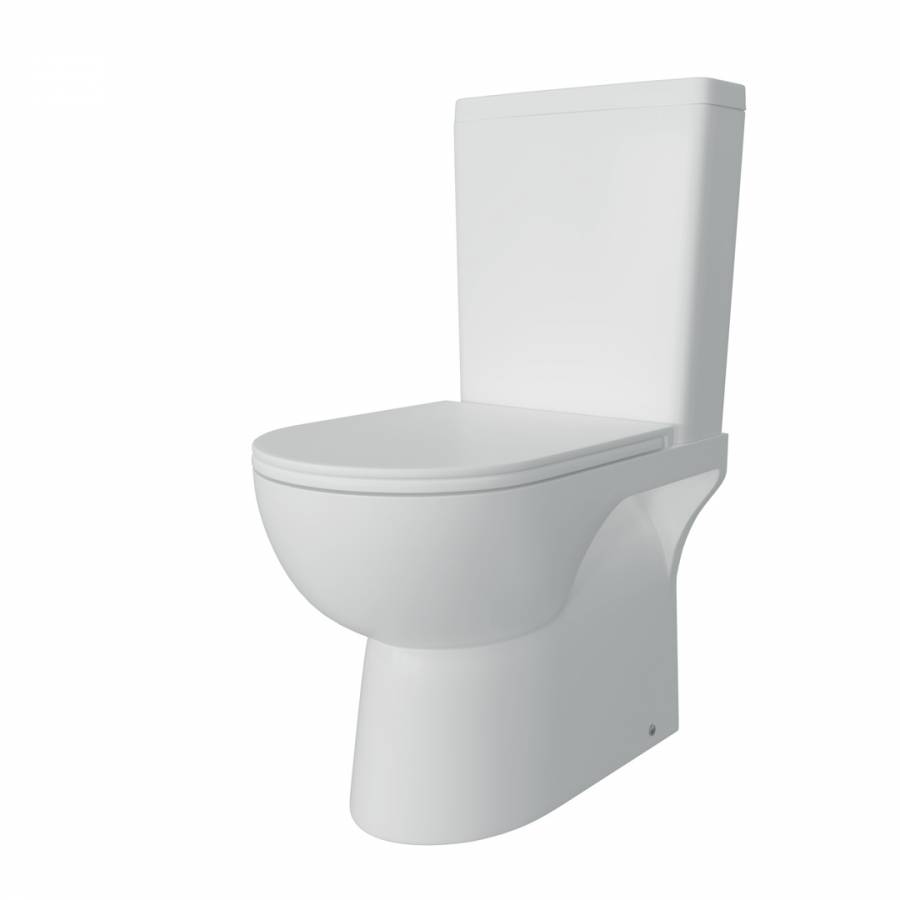 Унитаз-компакт Watersense Alina W00091 безободковый, сиденье микролифт