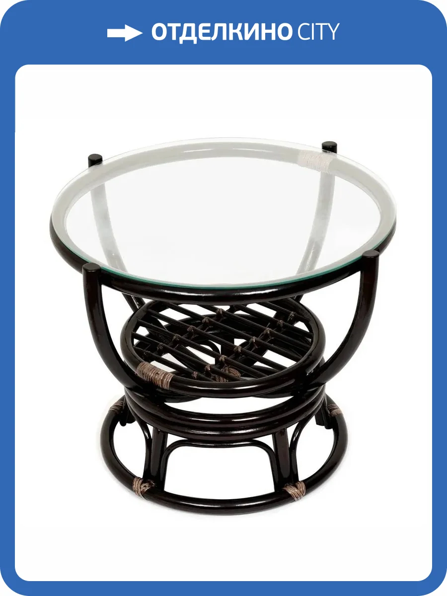 Столик журнальный Tetchair Benoa 2633 Antique brown (античный черно-коричневый) фото 3