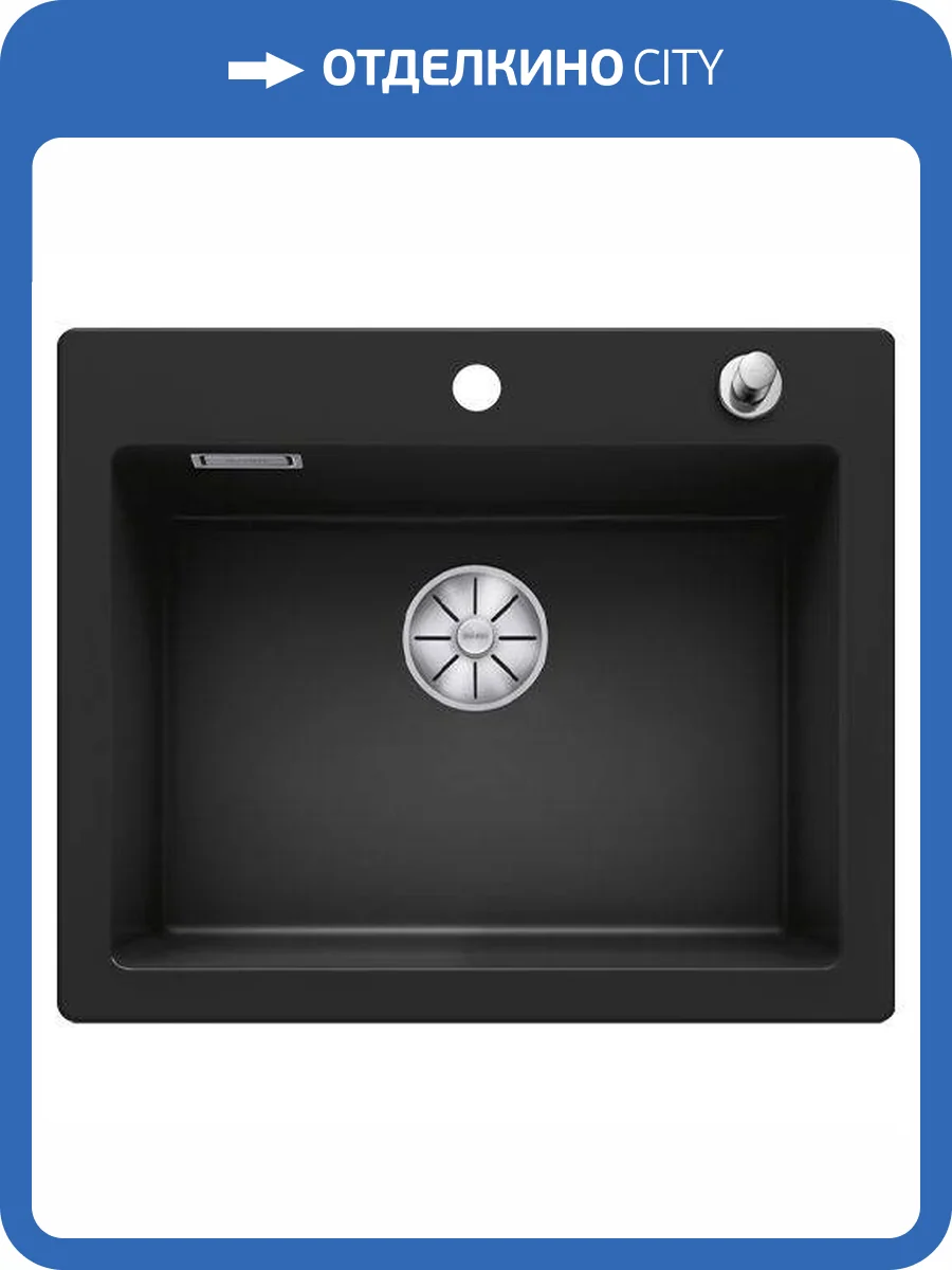 Мойка кухонная Blanco Palona 6 524738 черный фото 5