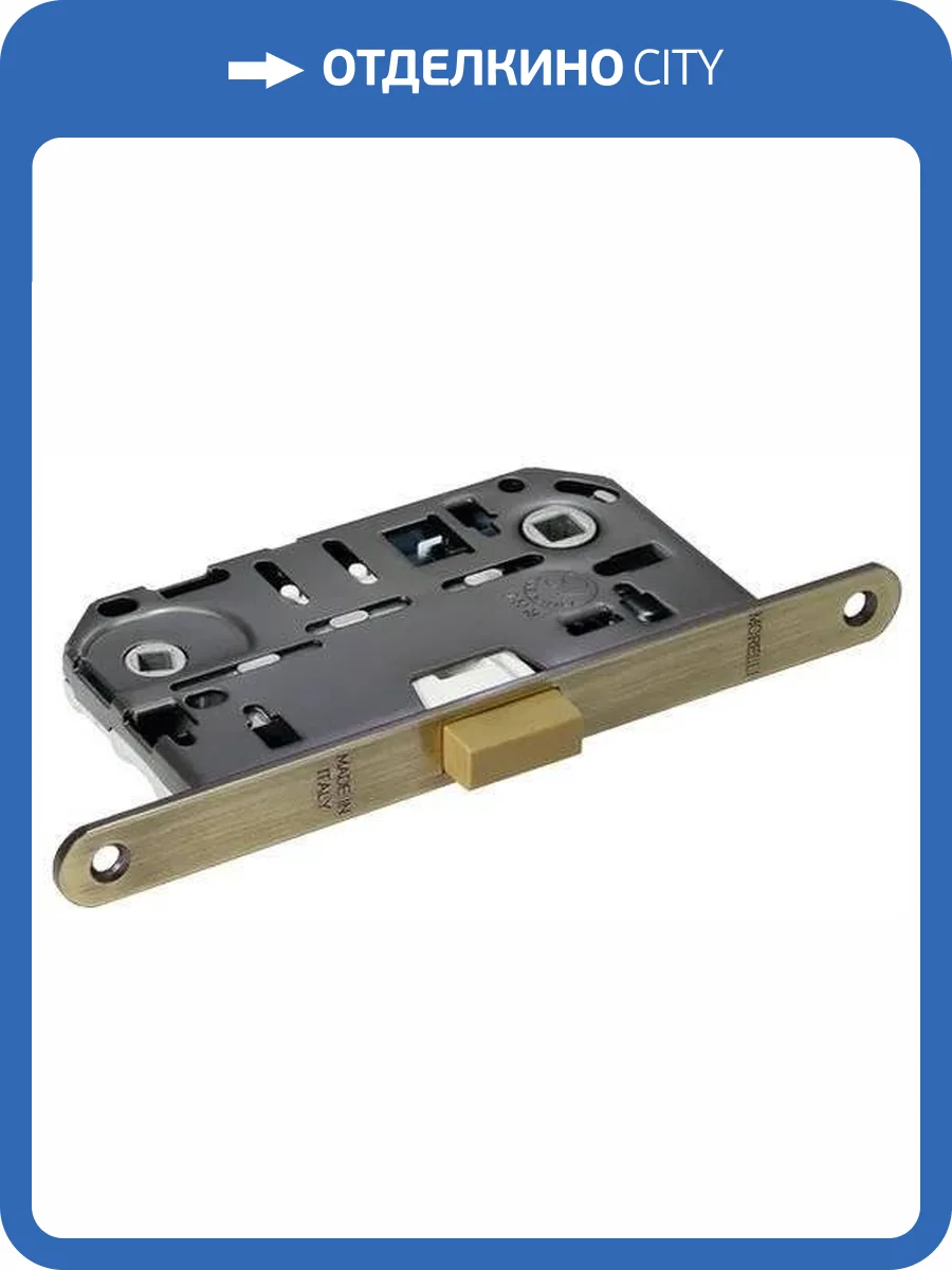 Защелка Morelli IM WC MAB NP античная бронза, без ответной планки фото 3