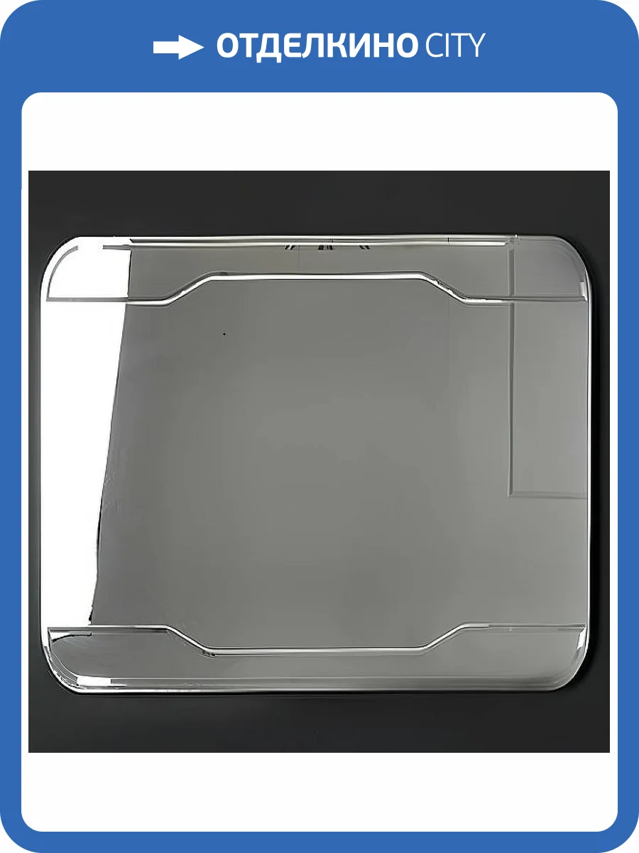 Зеркало Kerasan Waldorf 740701 70x80 без светильника, с выключателем фото 4