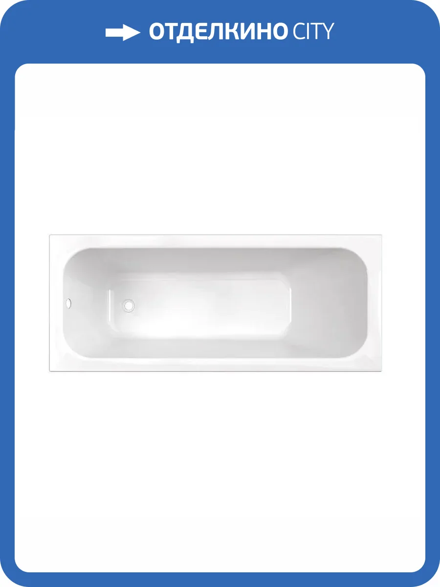 Акриловая ванна Triton Ника 170x70 Щ0000062041 белая, без каркаса фото 3