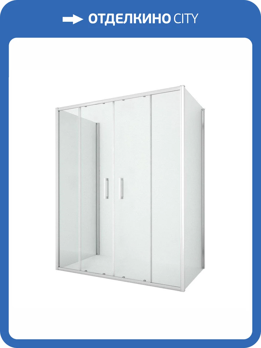 Душевое ограждение NEW TRENDY NEW CORRINA  170x90x195 K-0489 (хром) фото 10