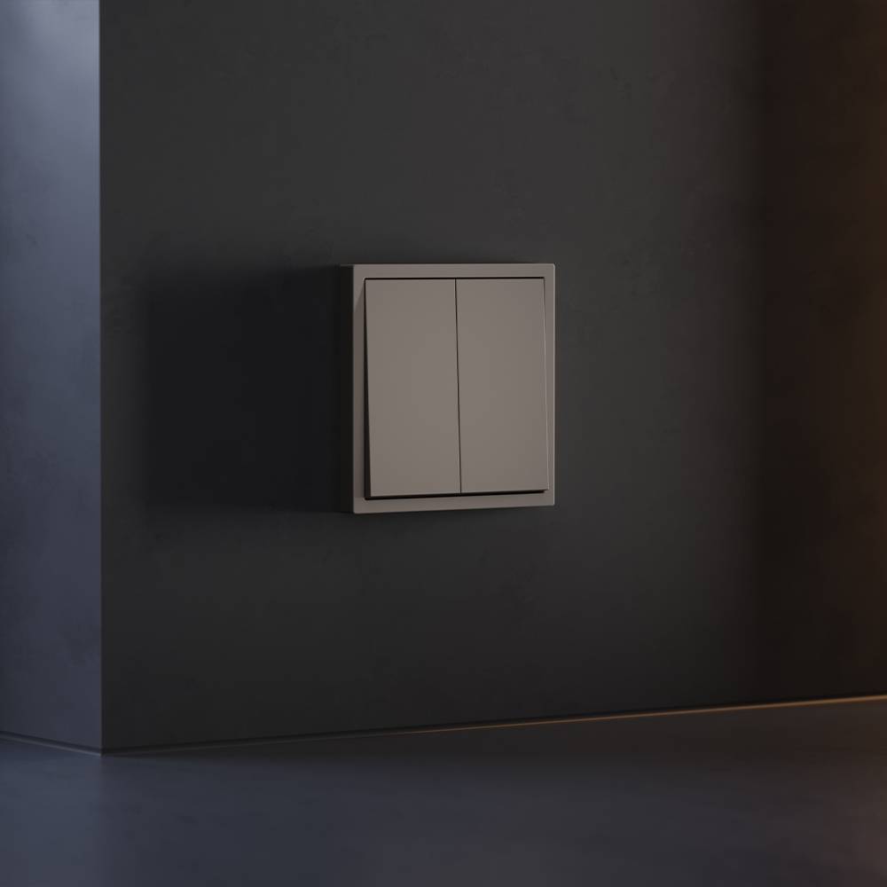 Клавиши для 2-клавишного выключателя Voltum S70 VLS000314 капучино фото 4