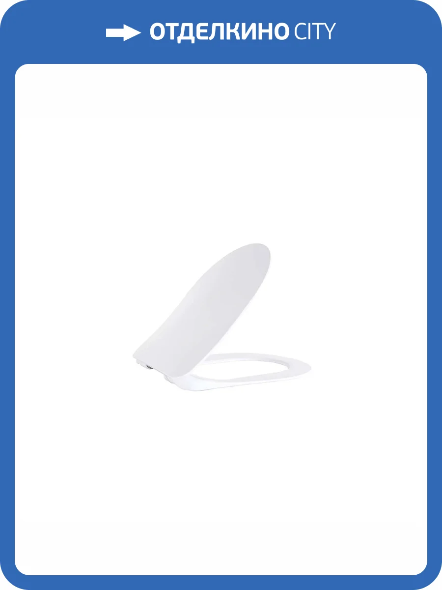Крышка-сиденье Creavit Duck KC0903.01.0100E с микролифтом, белая матовая фото 3