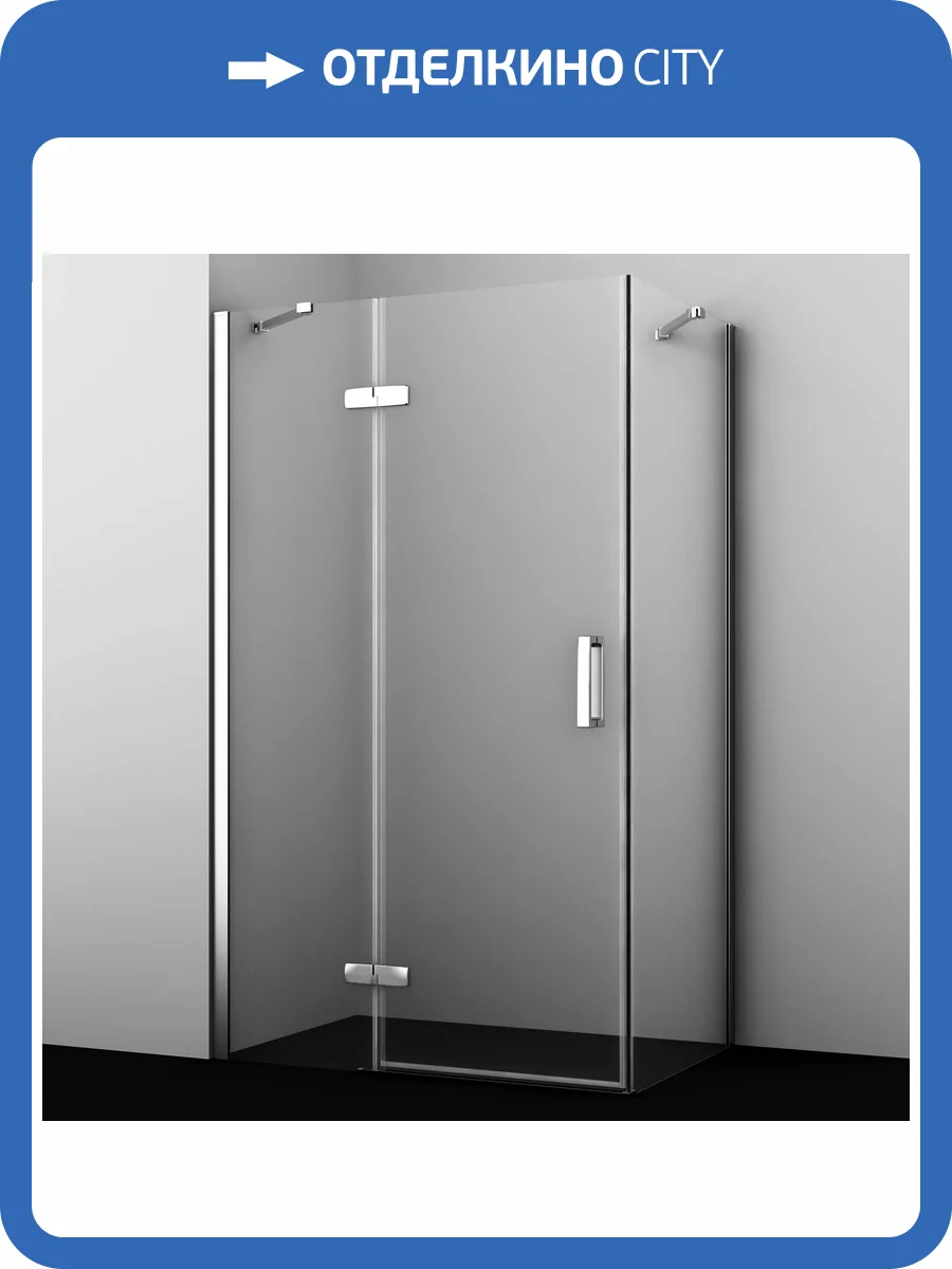 Душевой уголок Wasserkraft Aller 10H07L профиль хром, стекло прозрачное, 120x90x200 фото 8