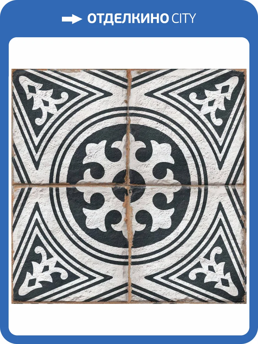 Керамогранит Ennface Pattern ENPTR6005MT2020 Morocco Aqua 20x20 фото 3