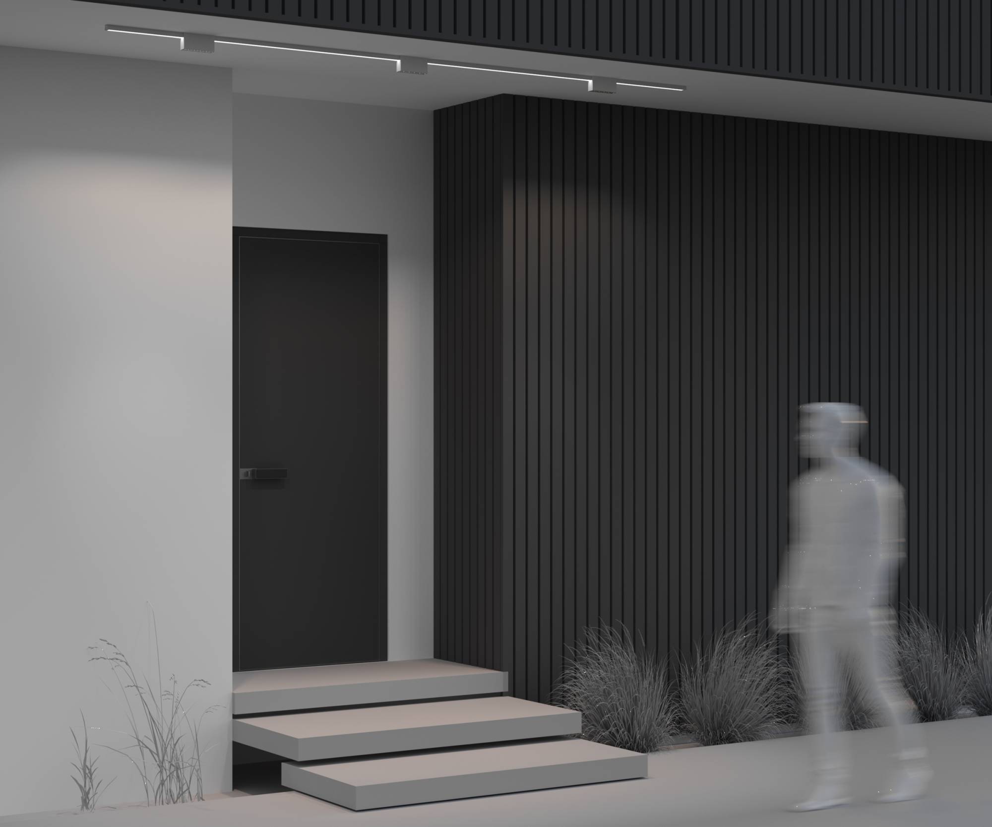 Трековый линейный светильник Outdoor Points O-TR01-2-S-10WW3K фото 6