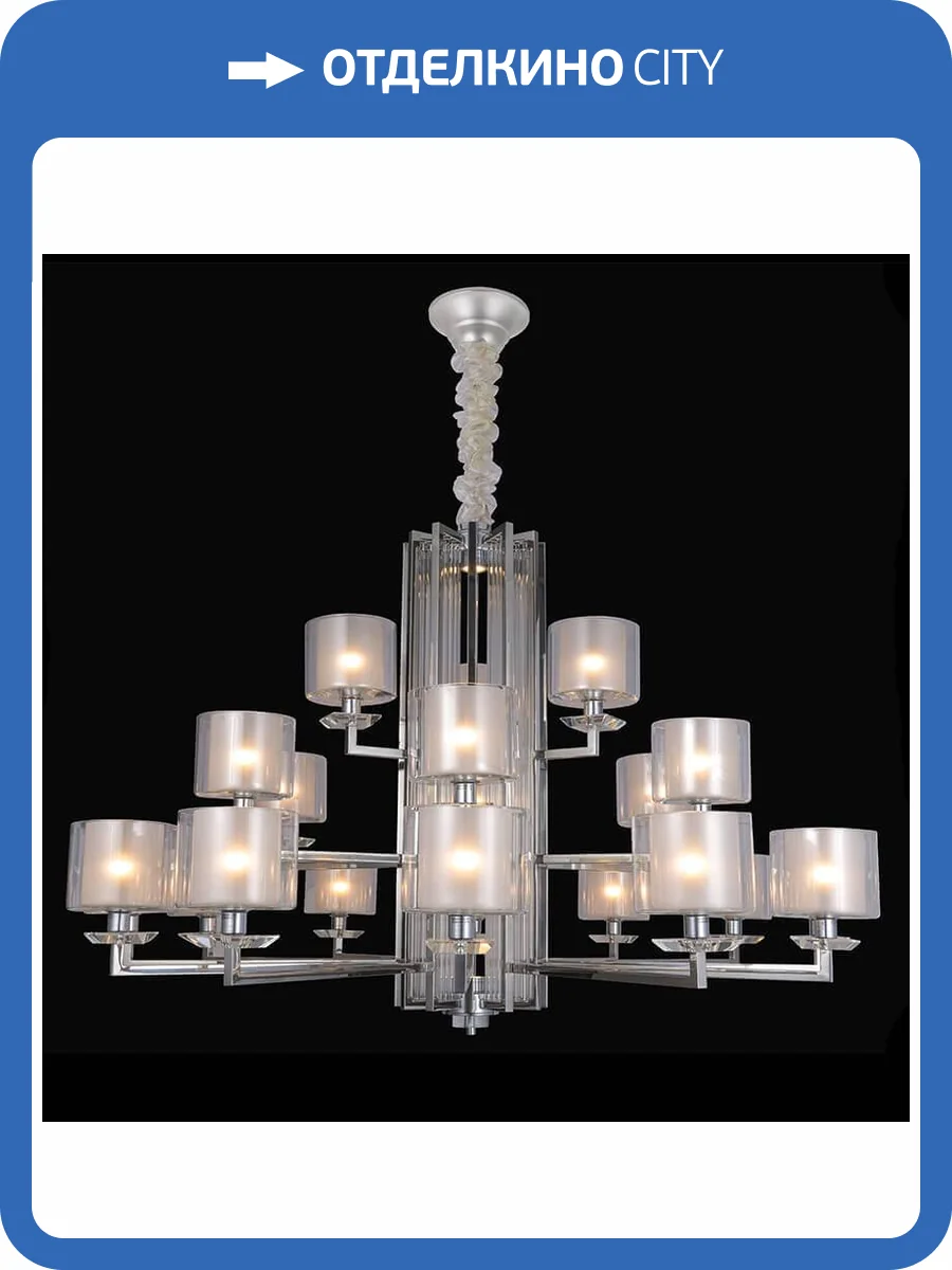 Подвесная Люстра Newport 4412+6+3/C Chrome М0057162 фото 2