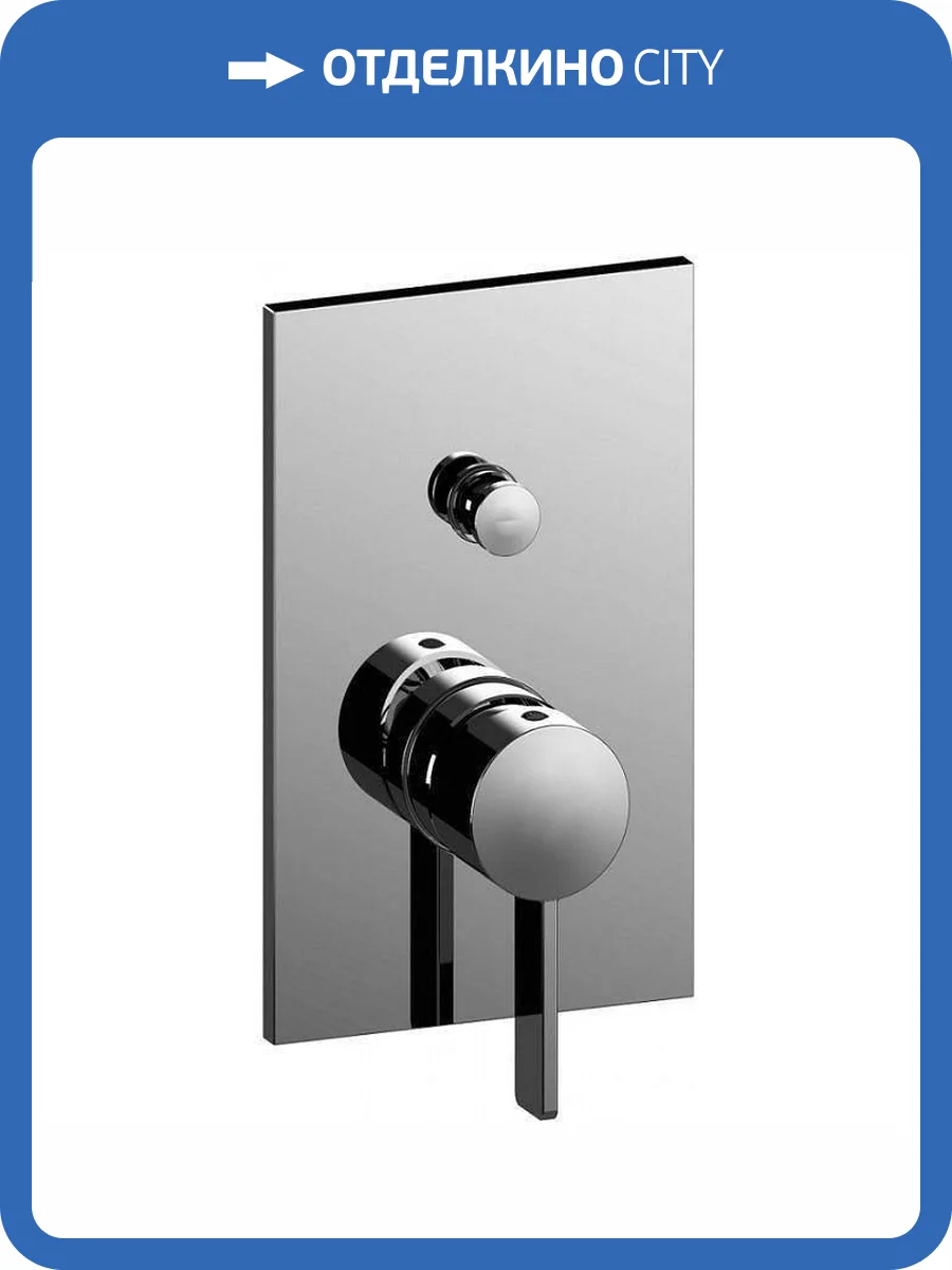 Смеситель для душа Paffoni Rock RO015CR хром фото 3