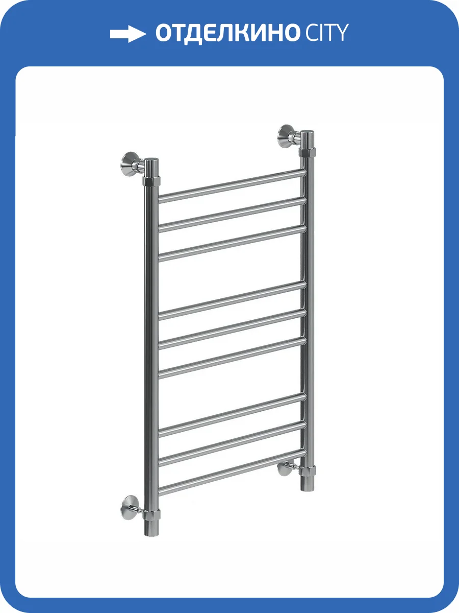 Полотенцесушитель водяной Ника Classic ЛП (г2) 80/50 хром фото 5