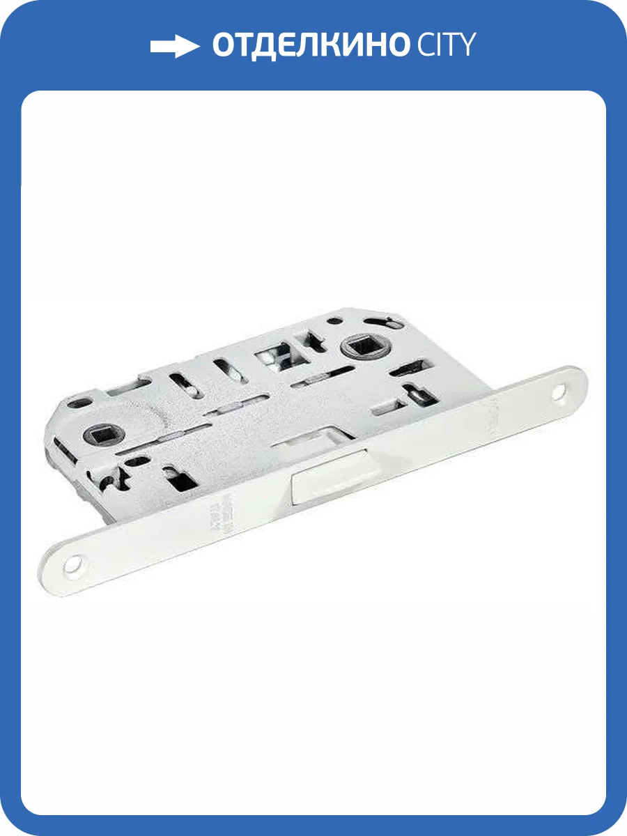 Замок Morelli IP WC W белый, без ответной планки фото 3