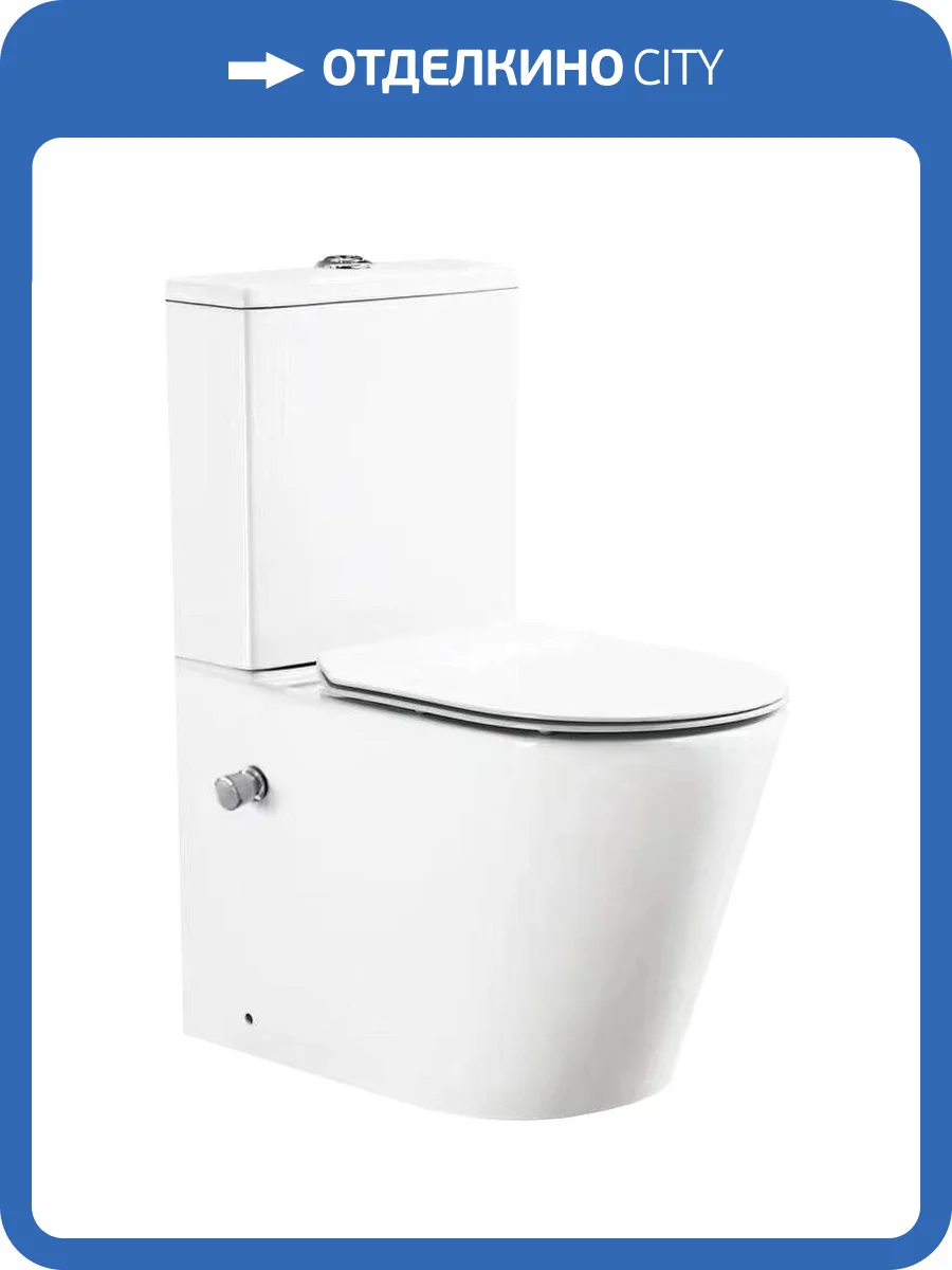 Унитаз-компакт SantiLine SL-5014SM-BD фото 4