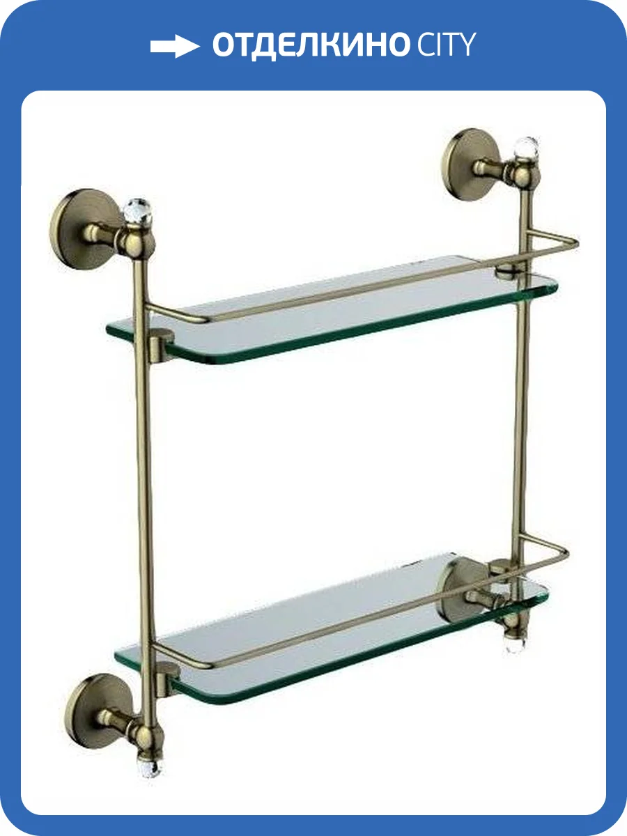 Полка Art&Max Antic Crystal AM-E-2682BSJ-Br фото 3