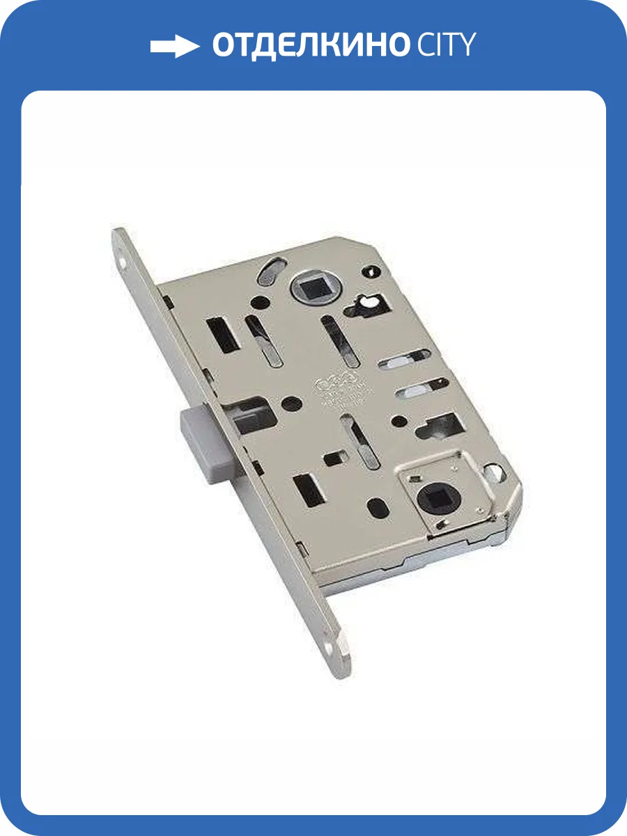 Замок AGB Mediana Polaris B06102.50.34.567 хром, с ответной планкой B02402.05.34 фото 6