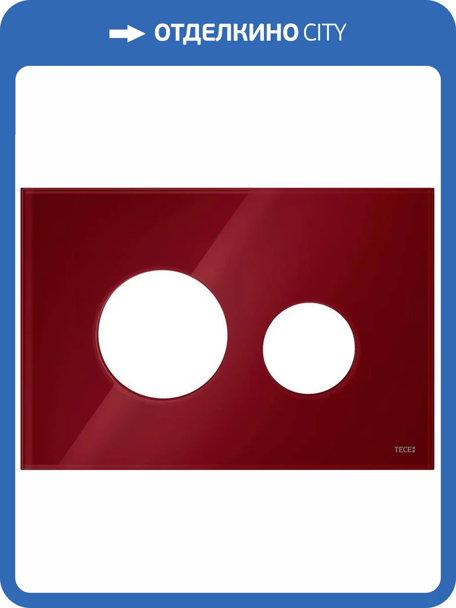 Декоративная панель TECE Loop Modular 9240679 рубиновая фото 3