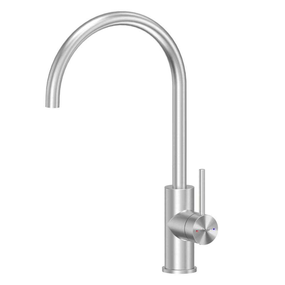 Смеситель для кухни Abber Wasser Kreis 316 AF8114BST брашированная сталь