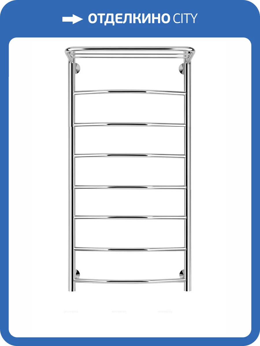 Полотенцесушитель электрический Secado Милан 4603777451127 1 СП 80x40, R, хром фото 3