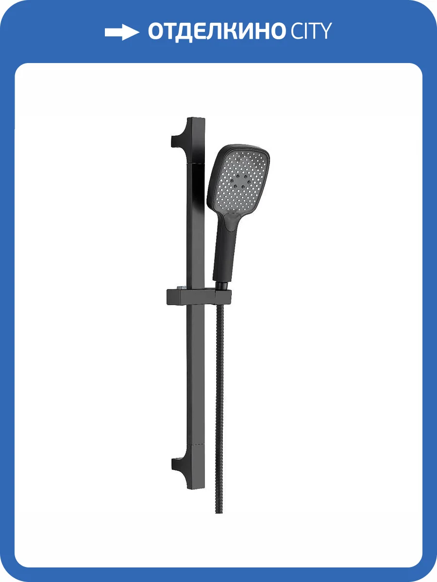 Душевой гарнитур Splenka S470.02.06 черный фото 2