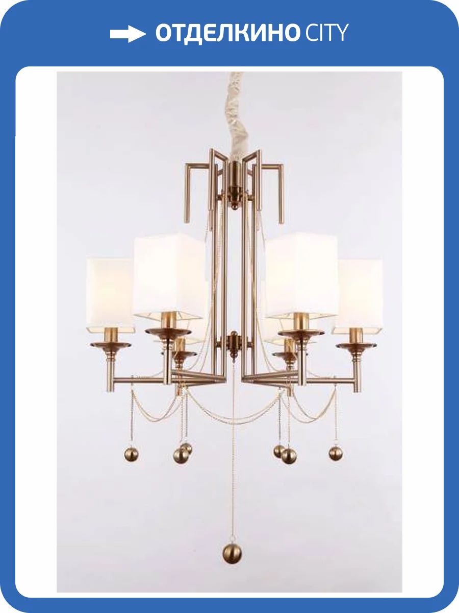 Люстра подвесная Alfa Light F1724-28 фото 2