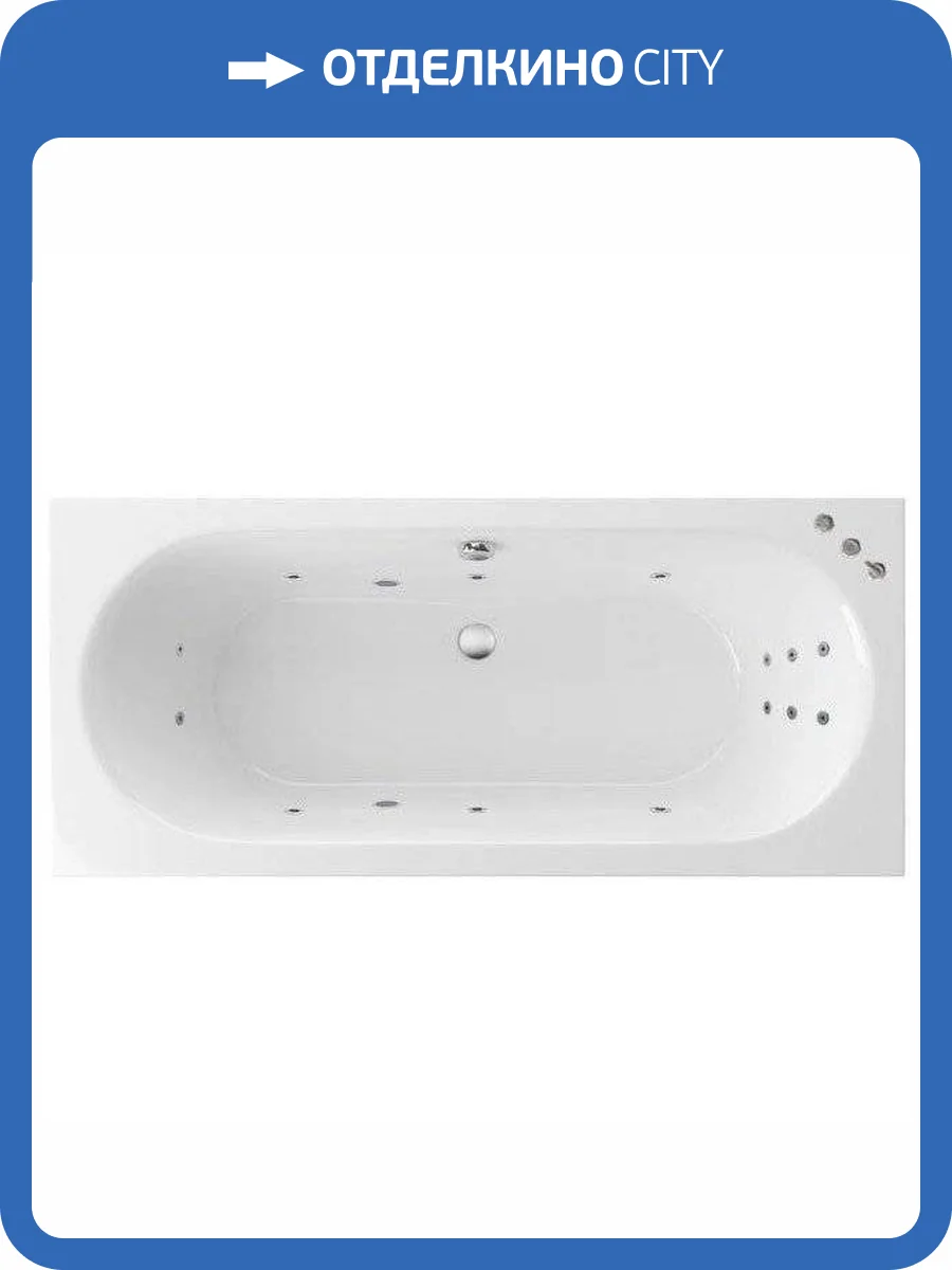 Акриловая ванна Excellent Oceana WAEX.OCE18.SMART.CR 180x80 фото 4