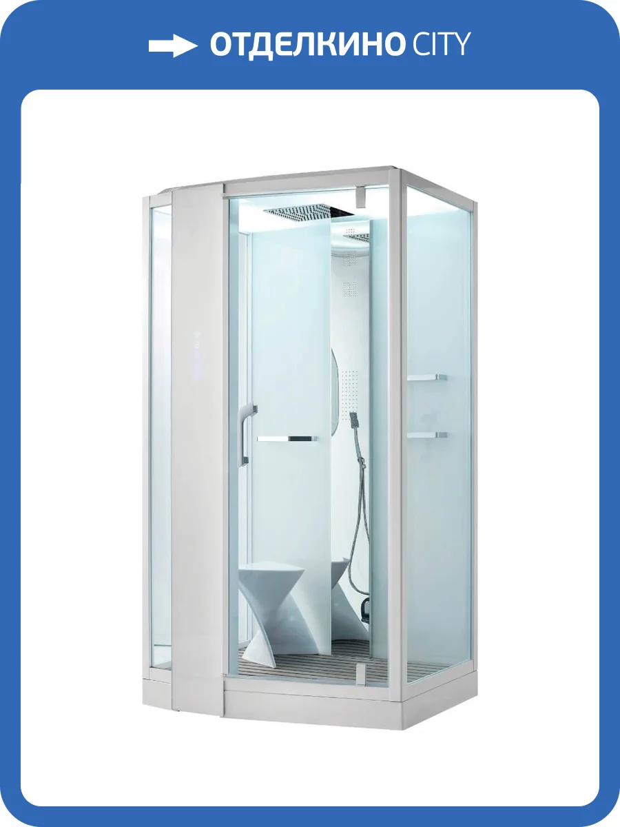 Душевая кабина Orans 89105LSLH белый, 120x90x220 фото 14