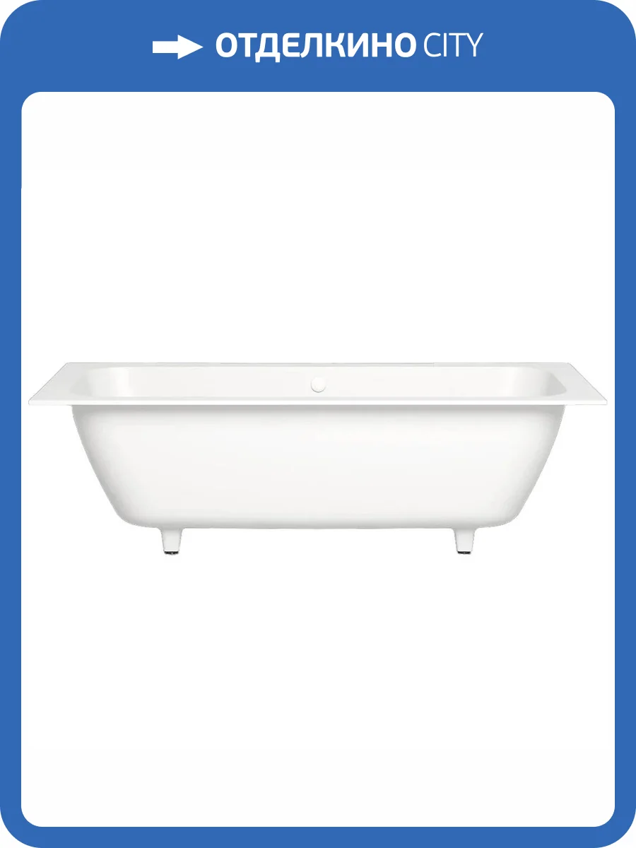 Ванна из искусственного камня Salini Orlanda Axis S-Sense 103212G 180x80 глянцевая фото 7