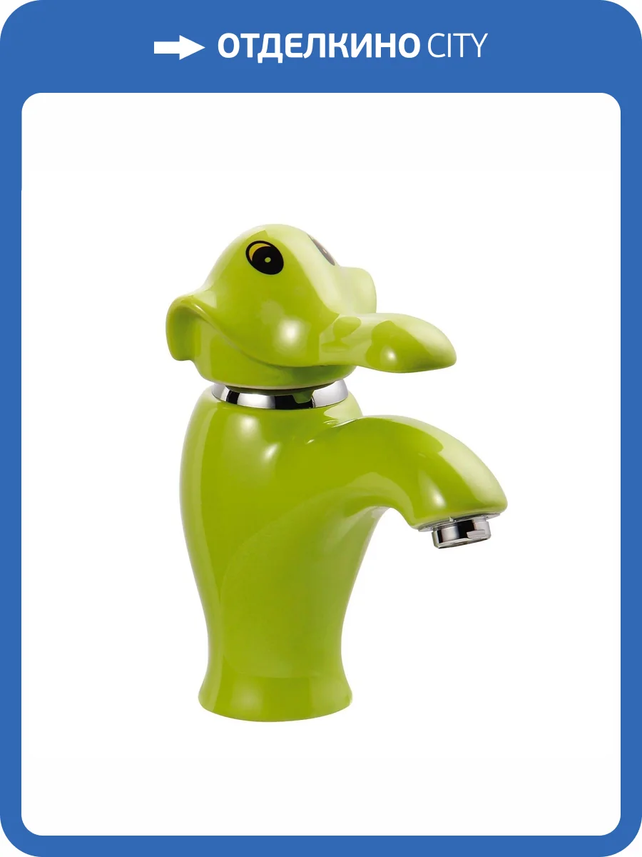 Смеситель для раковины Gid Dambo C054G зеленый фото 2