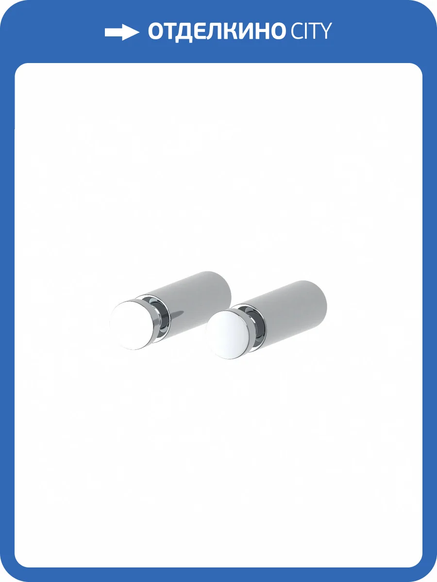 Крючок Artwelle Universell 8105-2 5.5 см, хром, 2 шт. в комплекте фото 4