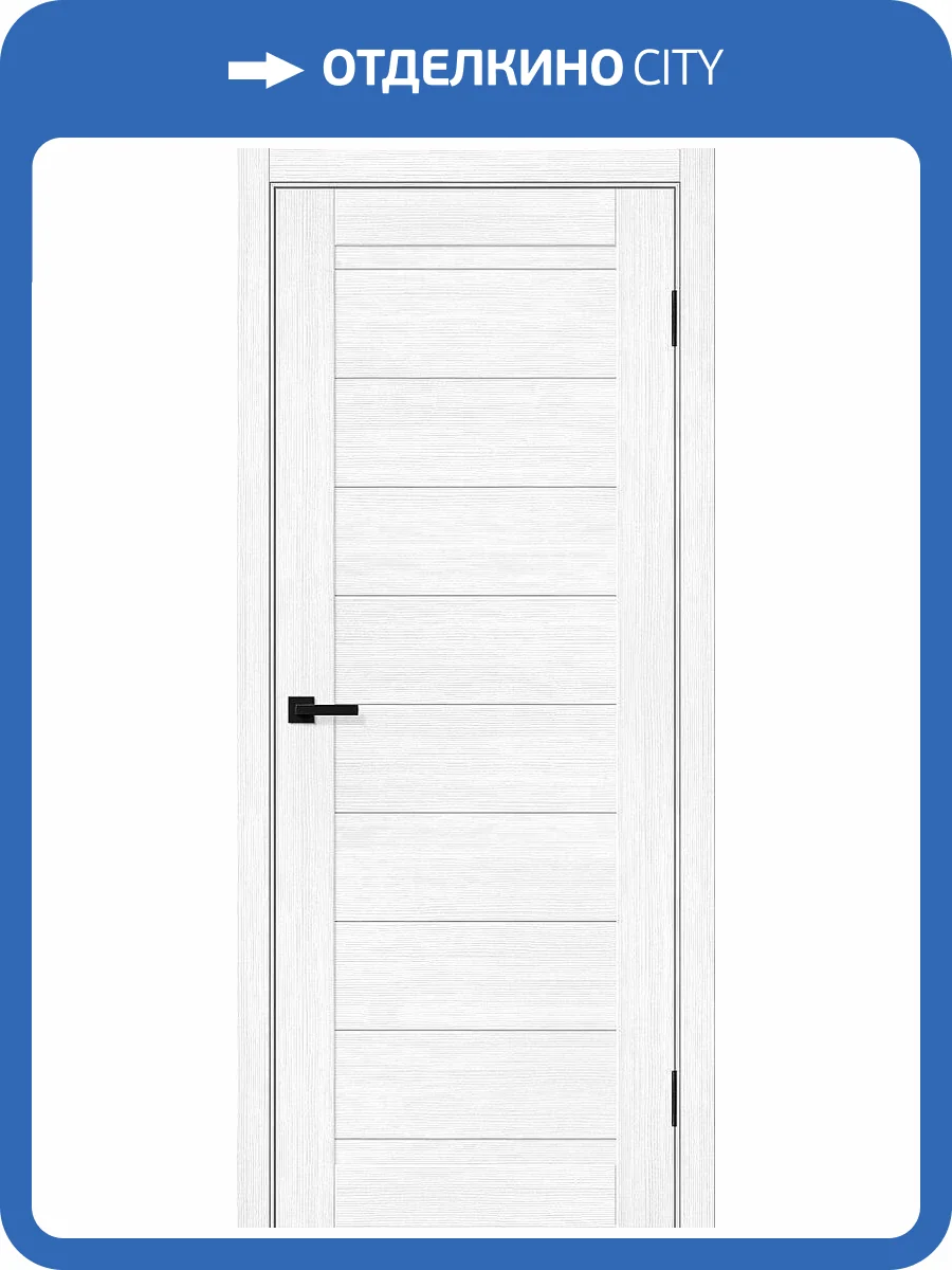 Межкомнатная дверь Bravo Браво-21 полотно Snow Melinga 600x1900 фото 2