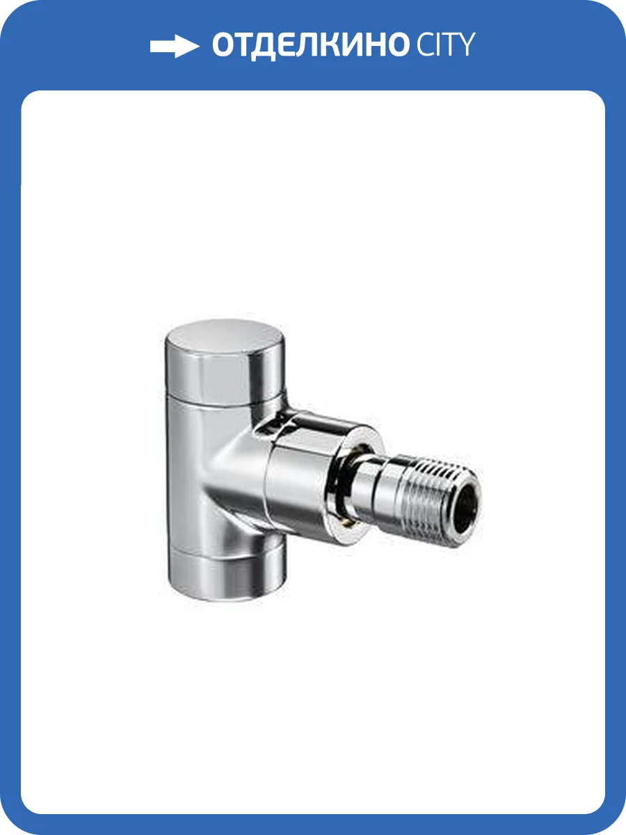 Вентиль обратный Oventrop Combi E угловой DN 15, хром фото 3