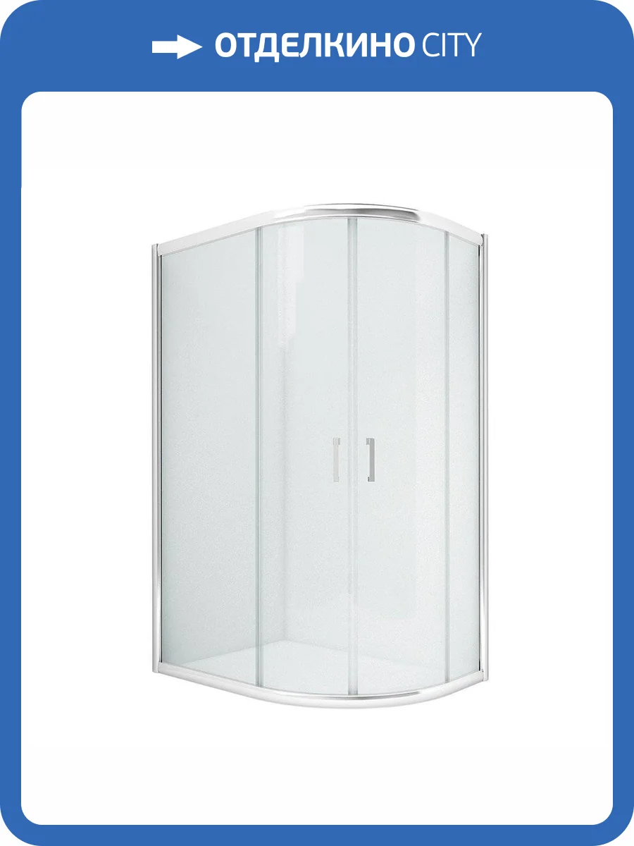 Душевое ограждение NEW TRENDY NEW VARIA 100x80x165 K-0505 (хром) фото 9