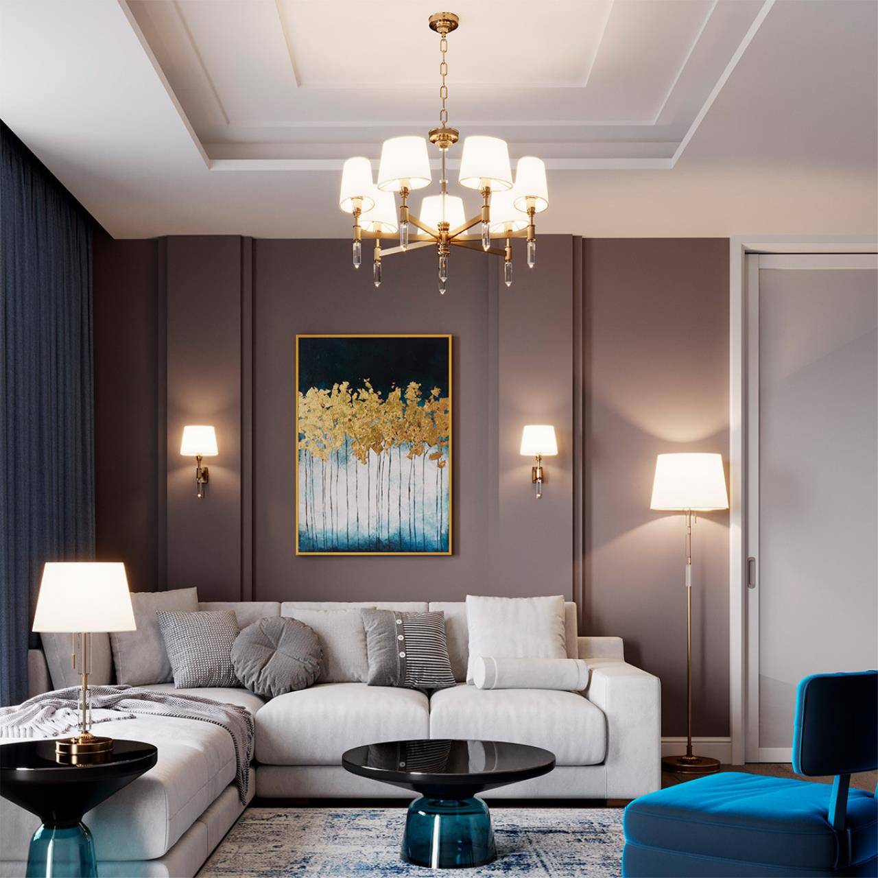 Люстра Odeon Light London 4894/7 фото 3