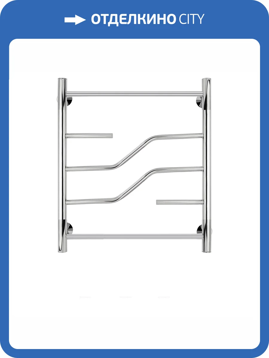 Полотенцесушитель электрический Secado Риволи 4603777457891 60x50, R, хром фото 2