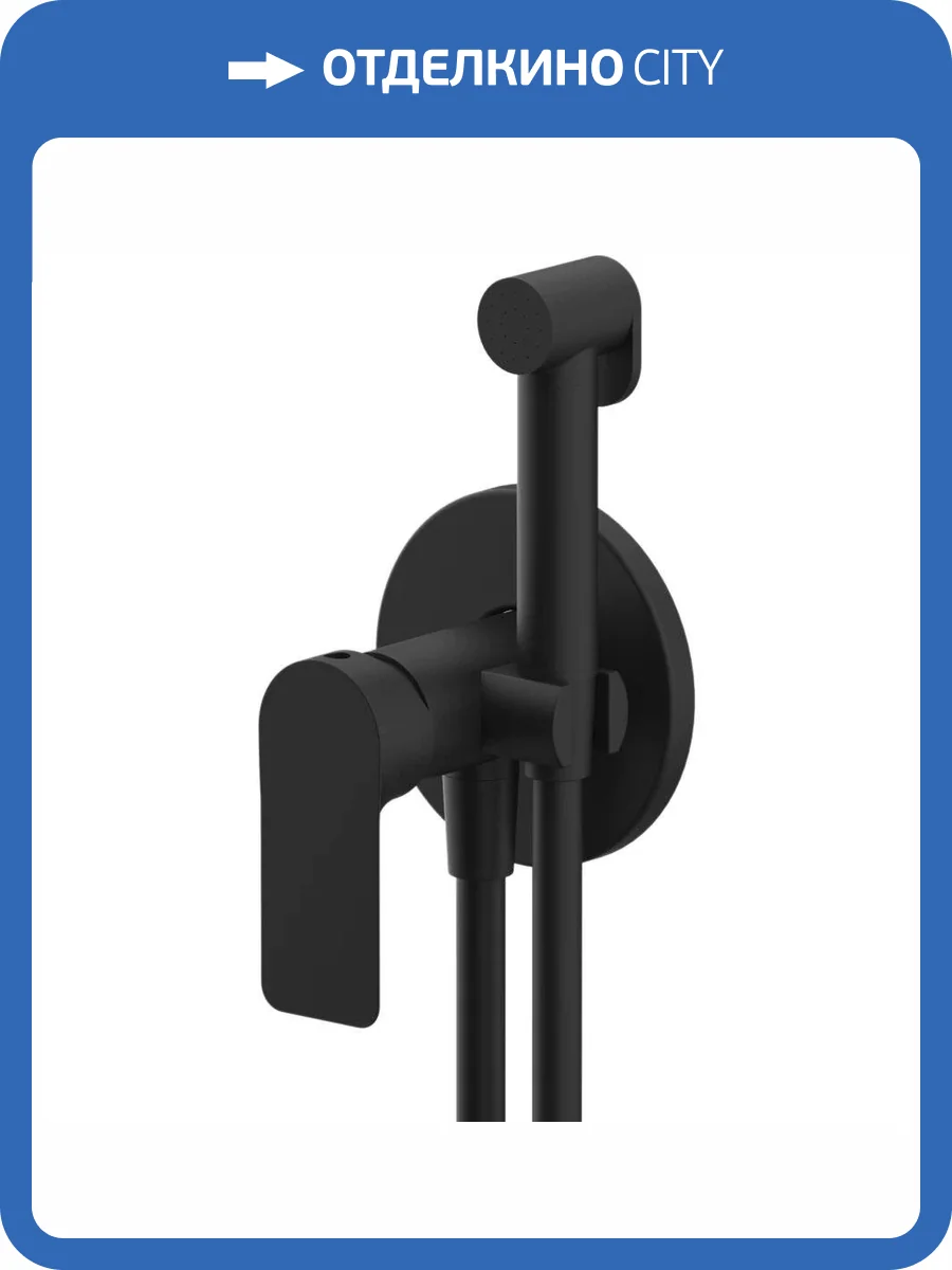 Гигиенический душ Remer Infinity I65WNO черный матовый фото 3