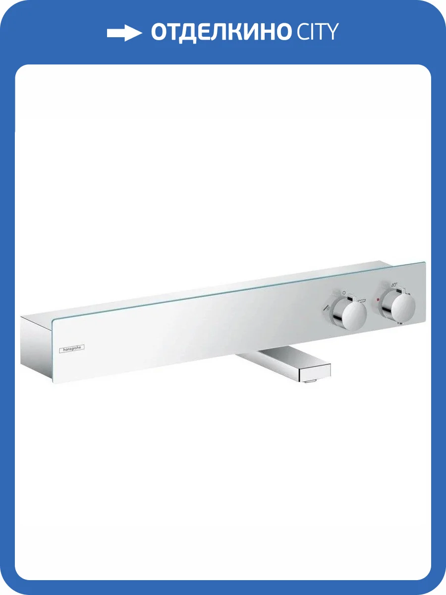 Смеситель Hansgrohe ShowerTablet 13109000 термостатический, хром фото 3