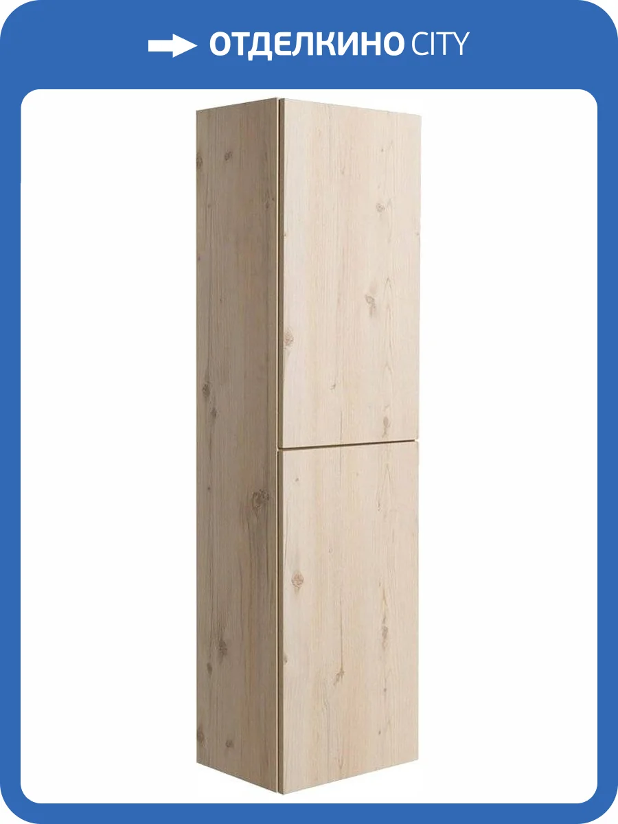 Шкаф-пенал Art&Max Verona-Push гаскон пайн светлый фото 6