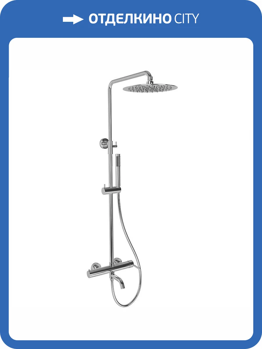 Душевая стойка Raiber Graceful RP-006 хром фото 6