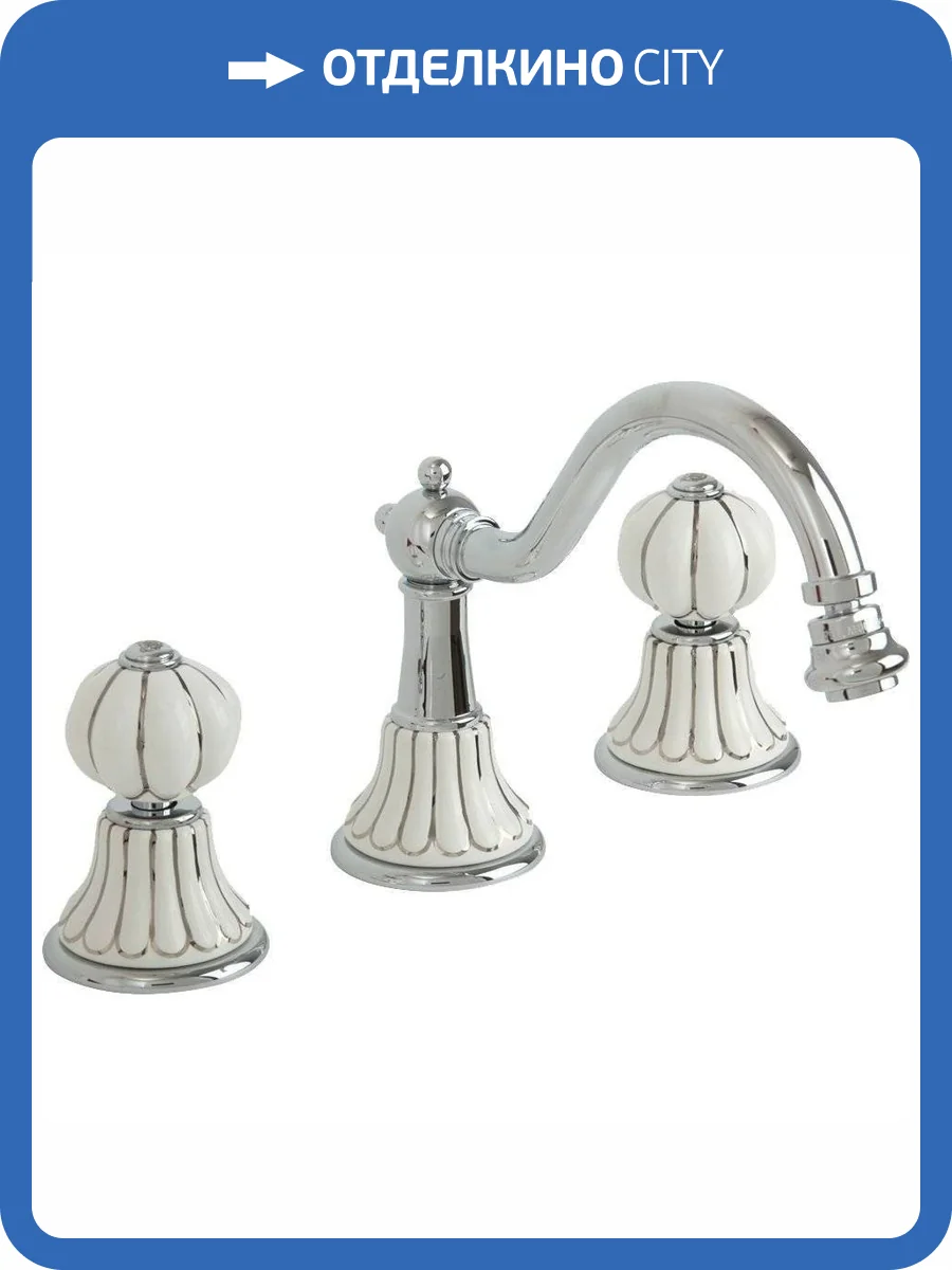 Смеситель для биде Migliore Olivia 19010 декоративная платина фото 3