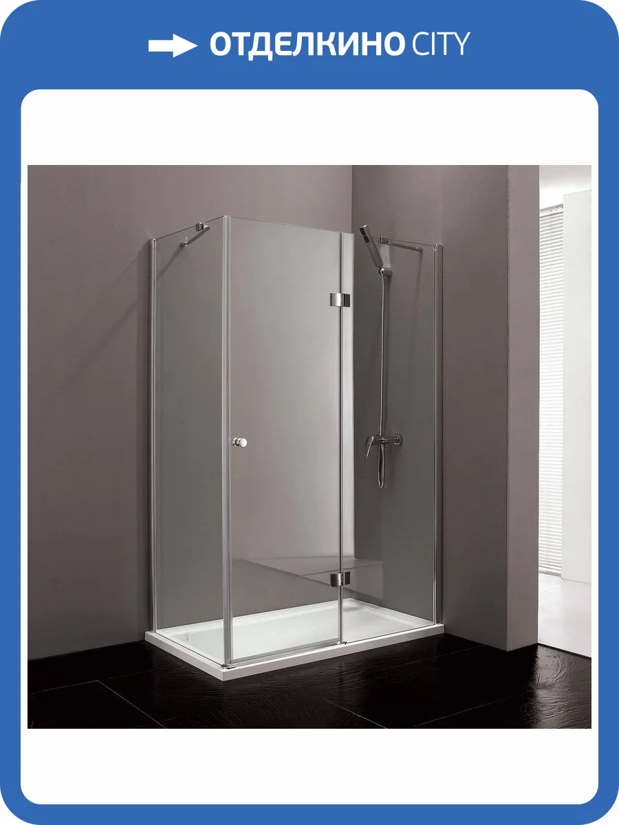 Душевой уголок Cezares Verona AH1 100/80 P Cr R фото 9