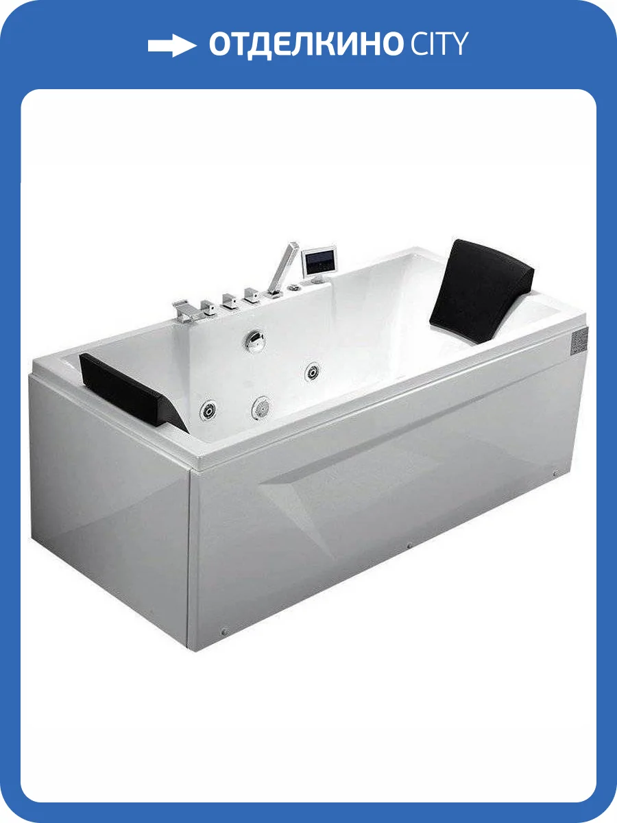 Акриловая ванна Gemy G9065 K R 175x85 фото 6