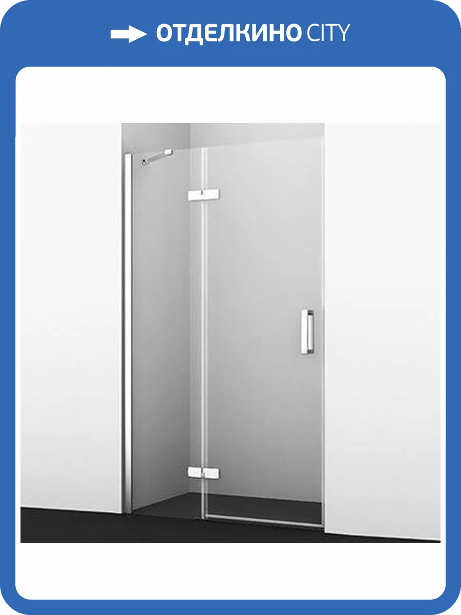 Душевая дверь в нишу Wasserkraft Aller White 10H05LW 120 см фото 12