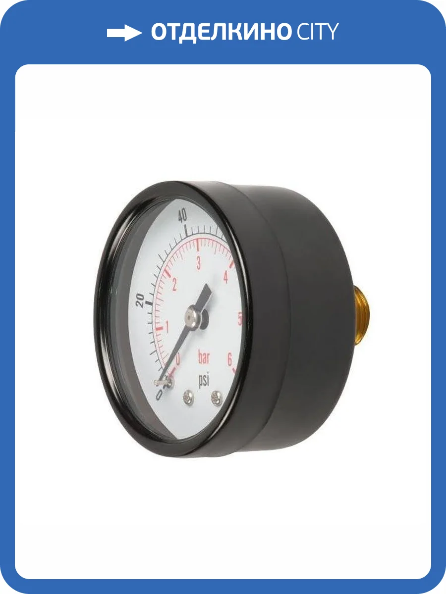 Манометр UNIPUMP аксиальный фото 2