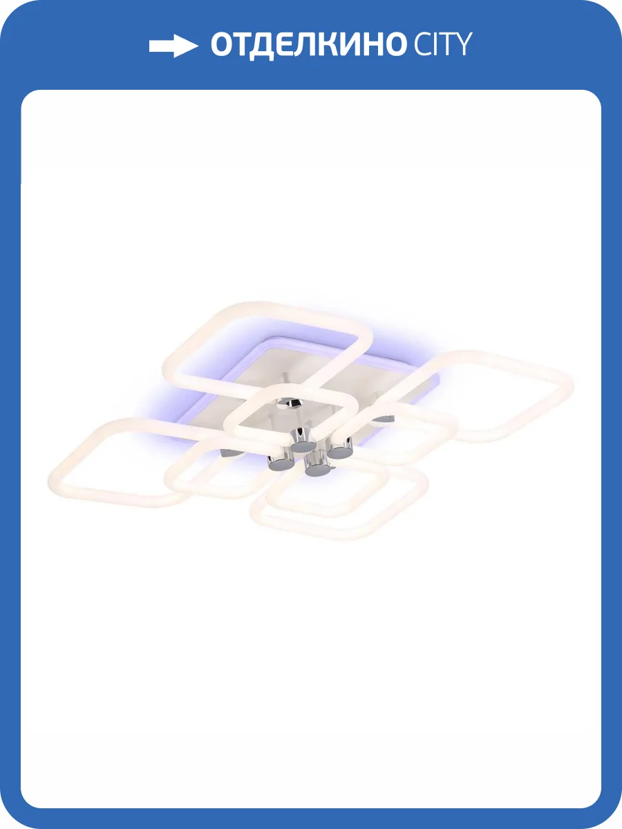 Потолочная светодиодная люстра Ambrella light Acrylica Original FA3866 фото 6