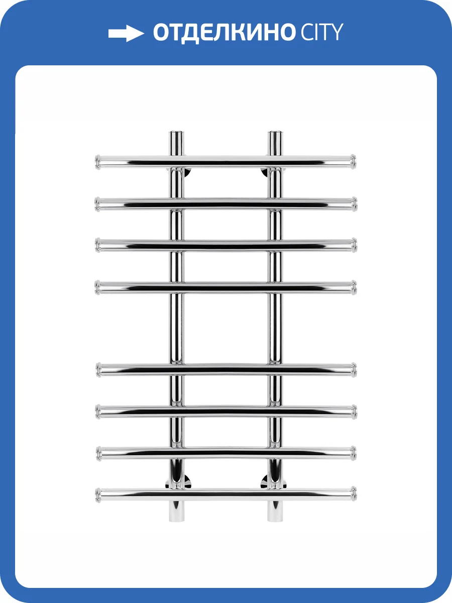 Полотенцесушитель электрический Secado Турин 4603777440213 4 80x20x50, R, хром фото 3