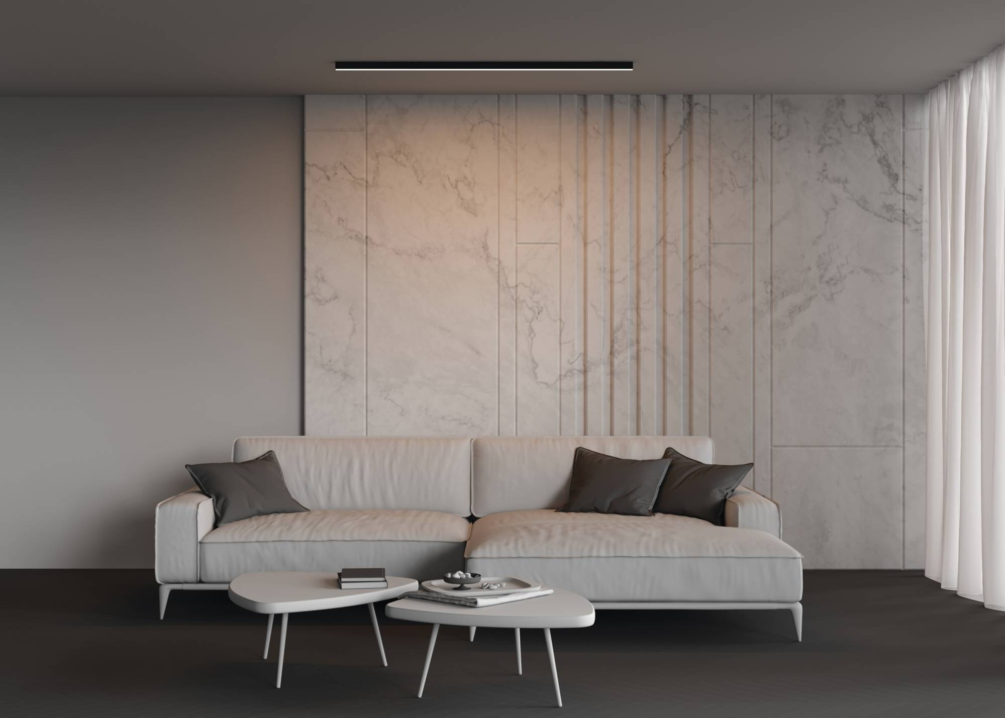 Потолочный линейный светодиодный светильник Technical LL311013 фото 7